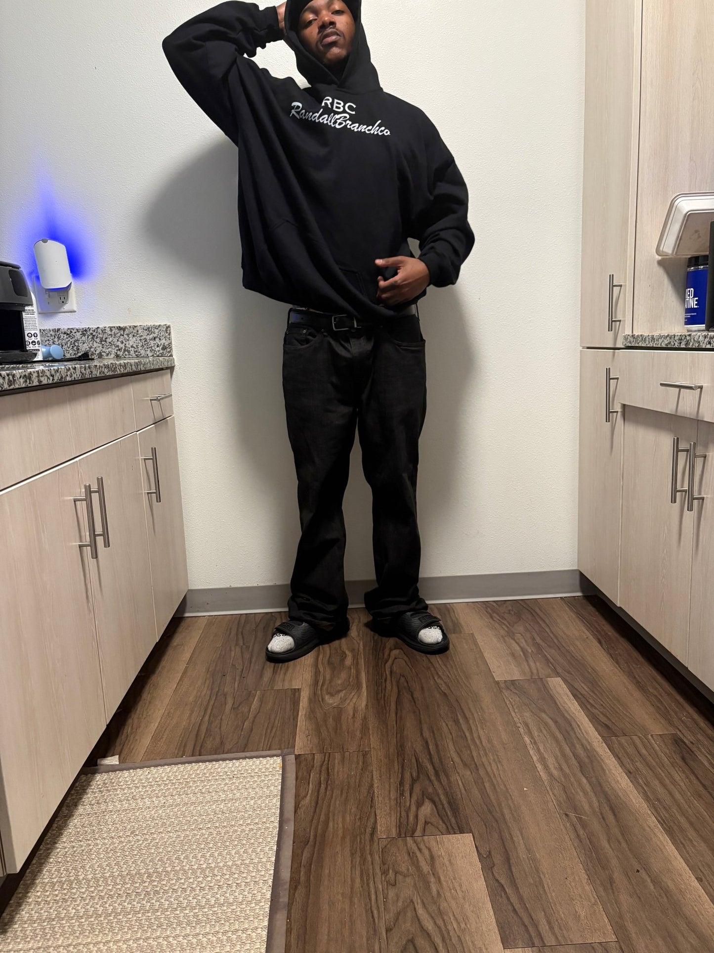 RBC RandallBranchco black pullover hoodie - RandallBranchcollection