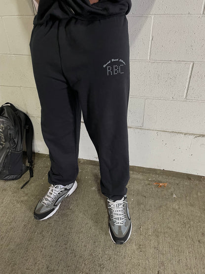 RBC black logo sweatpants