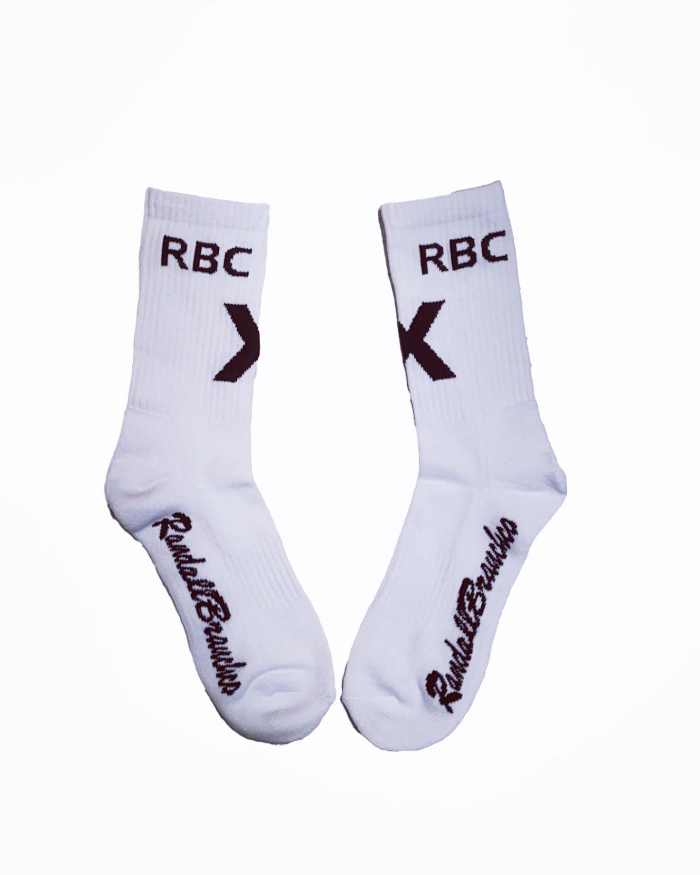 RBC white logo socks (3 pairs)