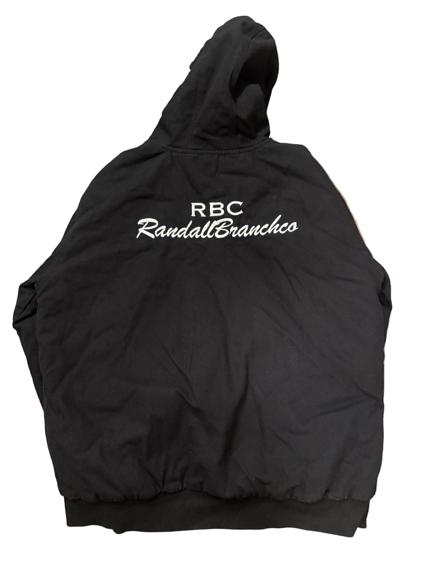 RBC RandallBranchco Black Hooded Work Jacket - RandallBranchco