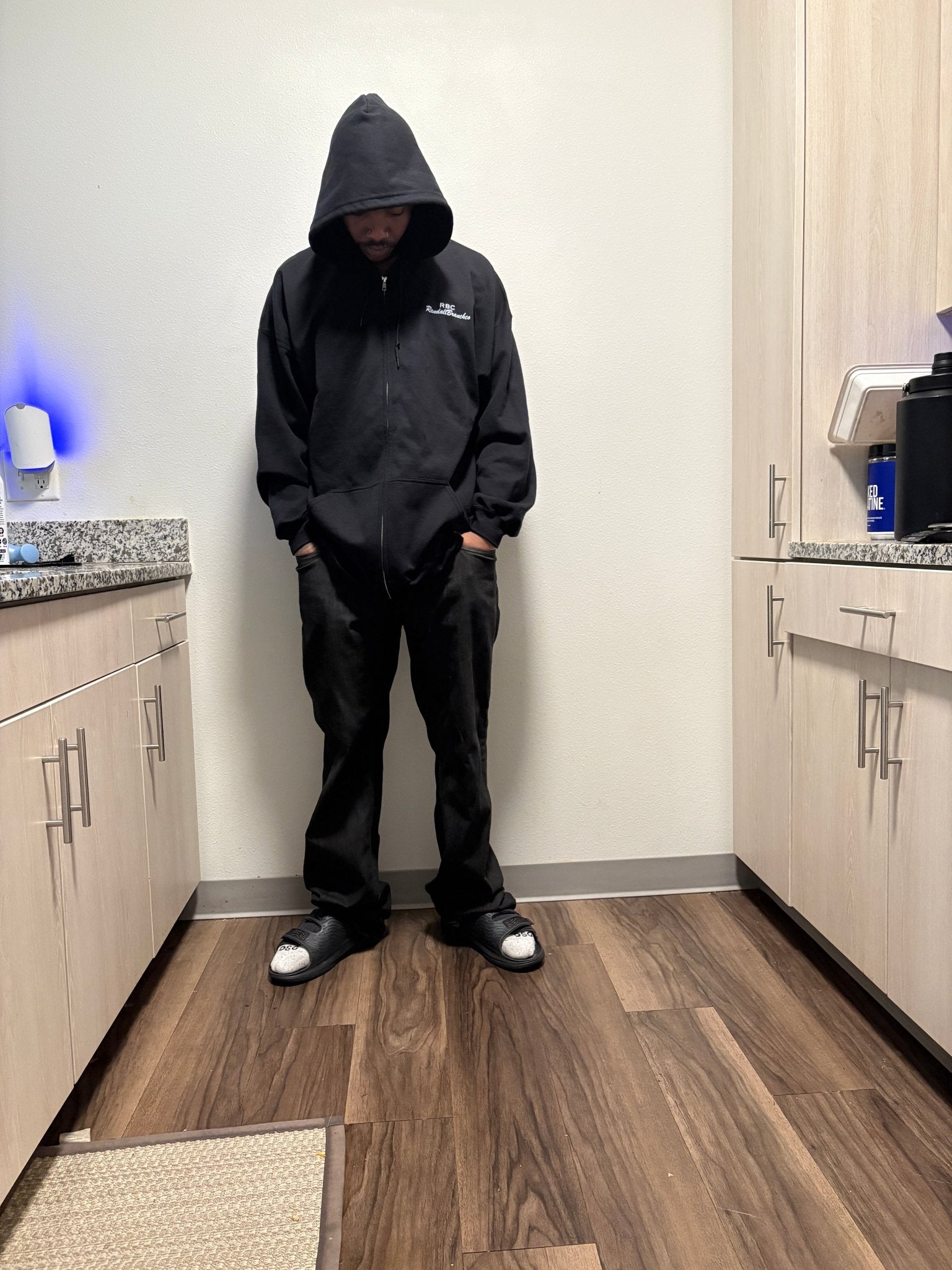 RBC RandallBranchco black zipup jacket - RandallBranchcollection