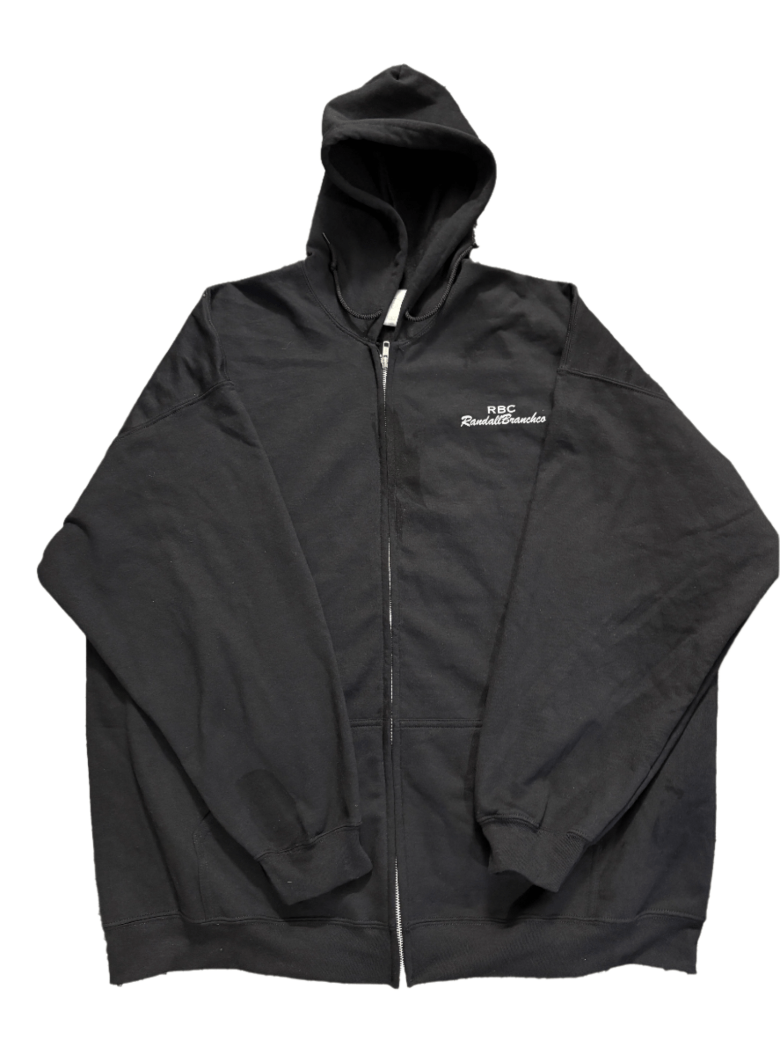 RBC RandallBranchco black zipup jacket - RandallBranchcollection